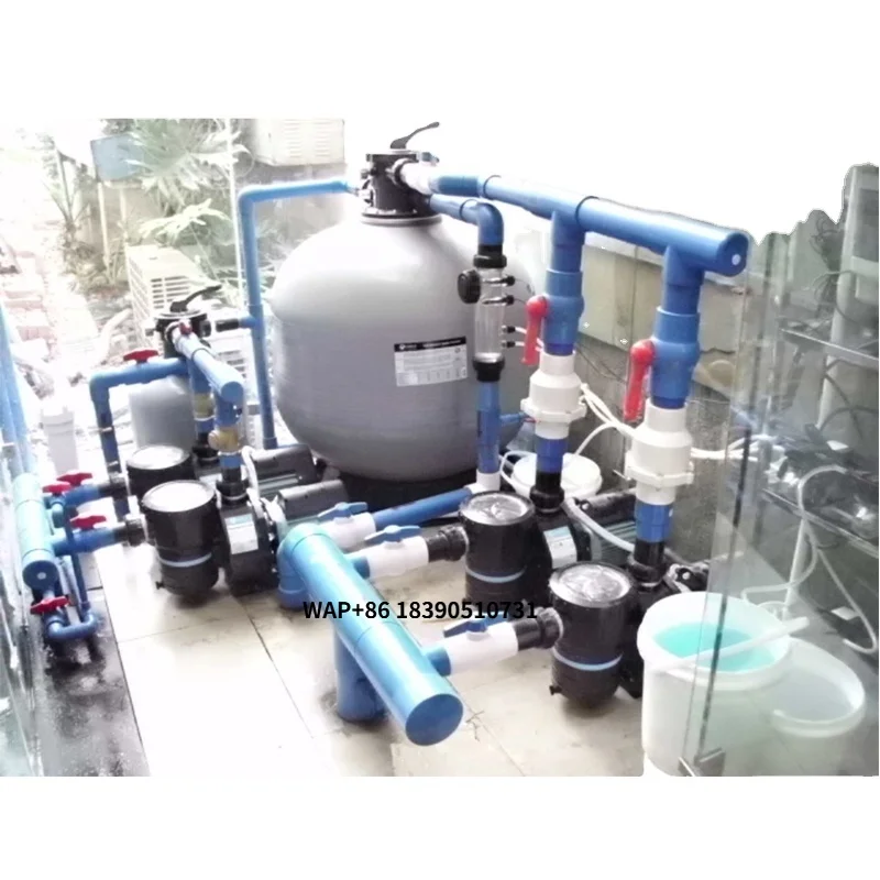 

Sand Filter Pump Swimming Pool Filtration System Fiberglass Pool Sand Filters with Pump