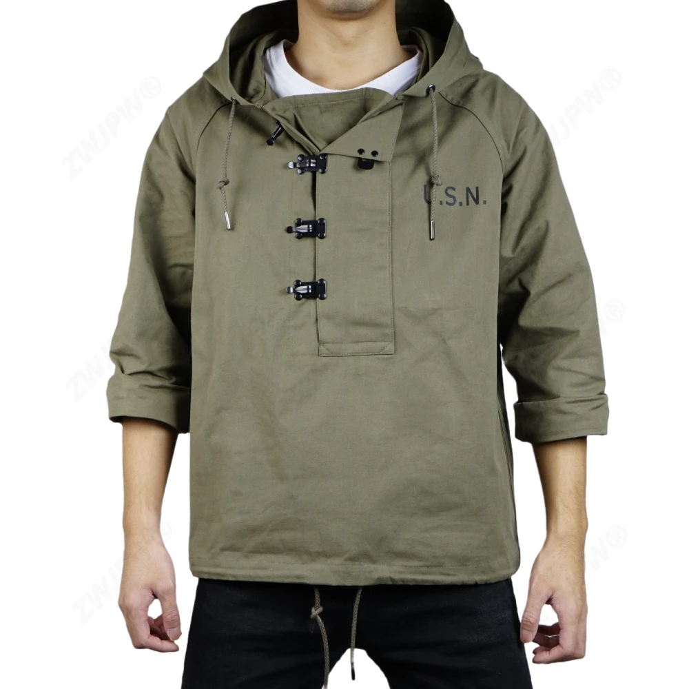 

American Deck Suit Button-down Version Smock Outdoor Jacket Tops