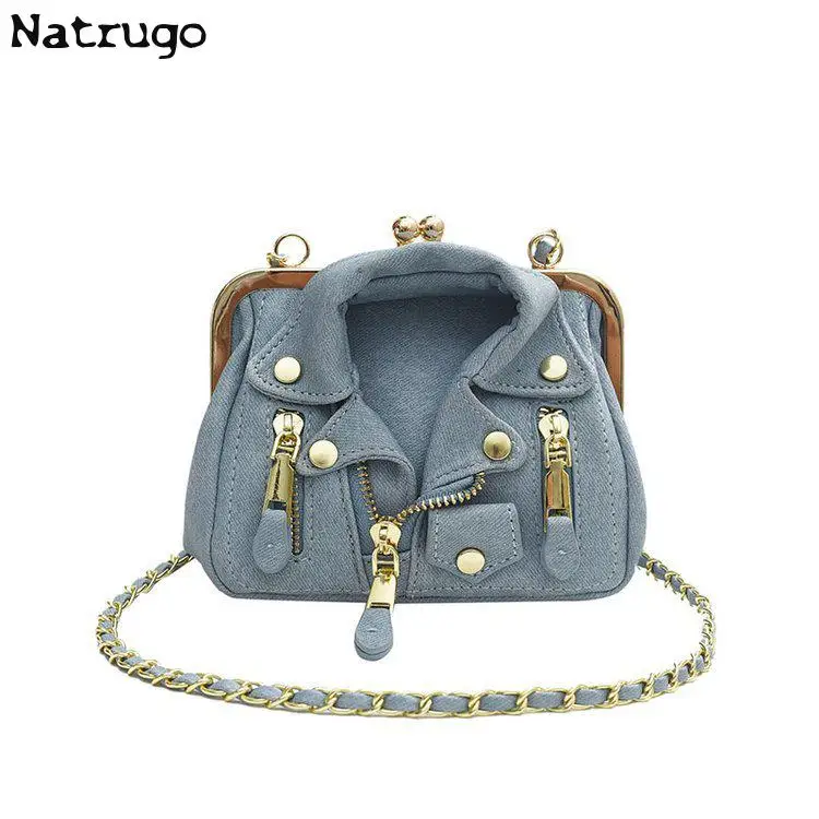 Small shoulder Bag For Women Cute Clothes Shape Crossbody Bag For Girls Fashion Rivet Girl\'s Shoulder Chain Bag Women\'s Bag