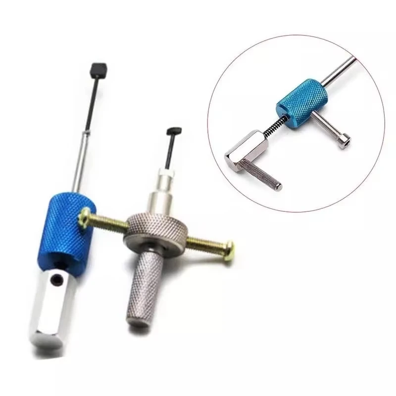 Smooth Lock Opening Tool Useful No Burr Lockpick Lock Picking Disc Puller Opener Disc Detainers Lock Opener Hand