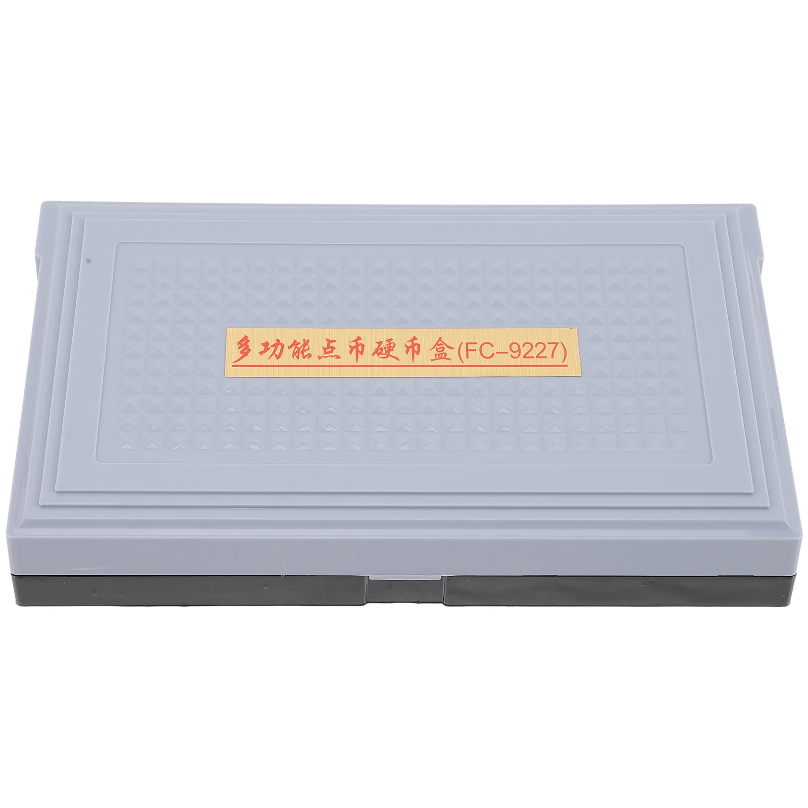 

Hard-Wearing Multi-Grid Coin Container Plastic Storage Case Household Coin Box Bank Supermarket Accessory Daily Use Reusable