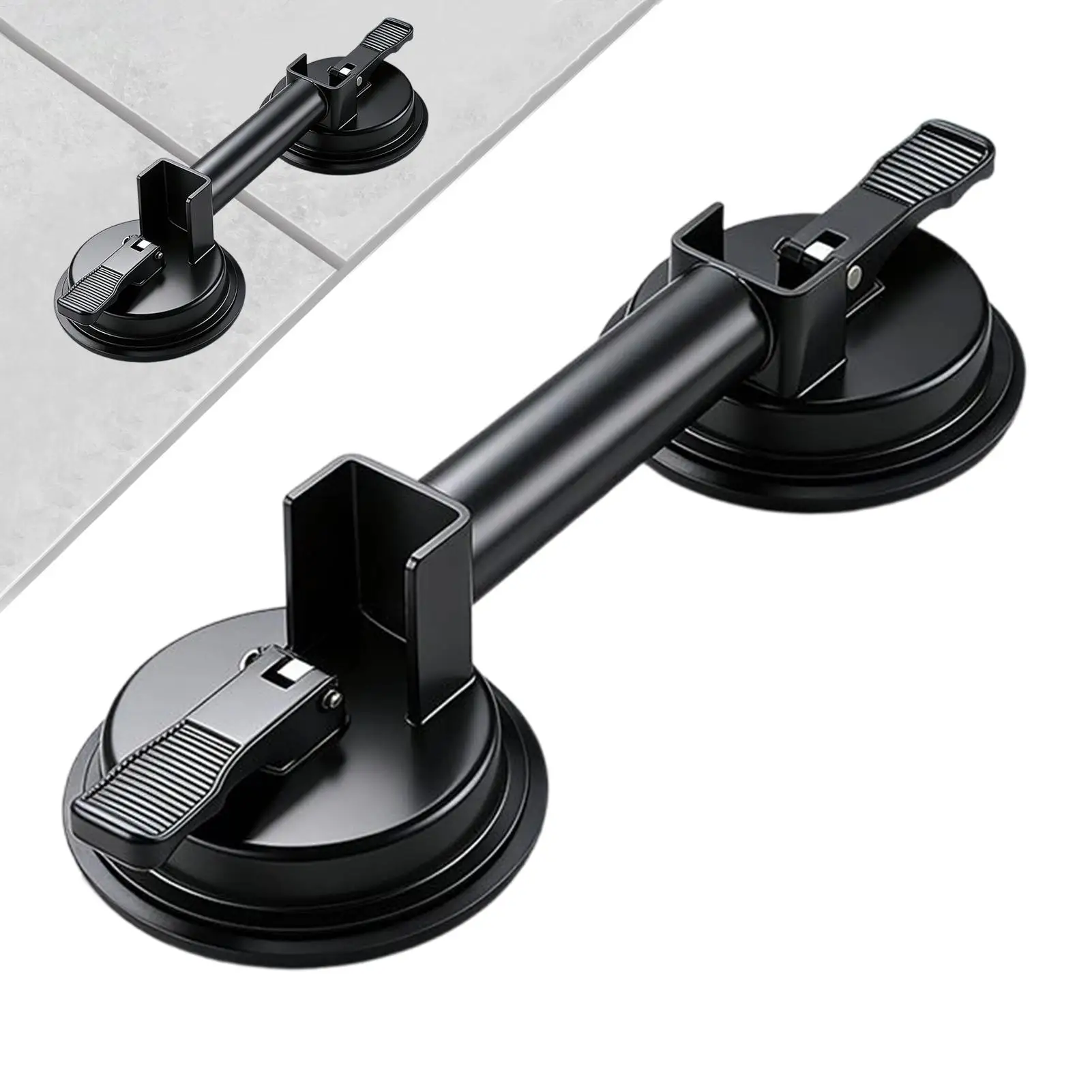 Glass Suction Cups Powerful Anti-Slip Lifter Suction Cup Handles for Family Friends Men Bathroom Furniture Carpet Floor Home