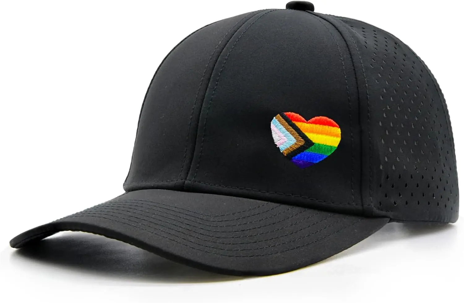 

Pride Baseball Cap for Men Women, Quick Dry LGBT Gay Lesbian Rainbow Trucker Hat