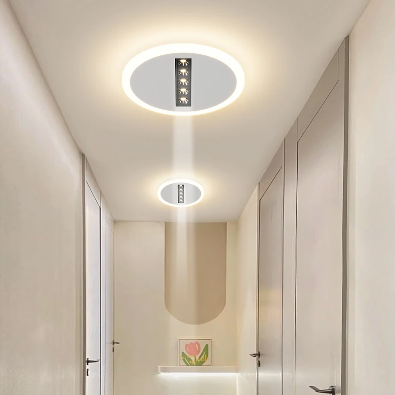 

Aisle Corridor Light Simple Modern Surface-mounted Spotlight Downlight Entrance Hall Porch Bedroom Balcony Light Ceiling Lights