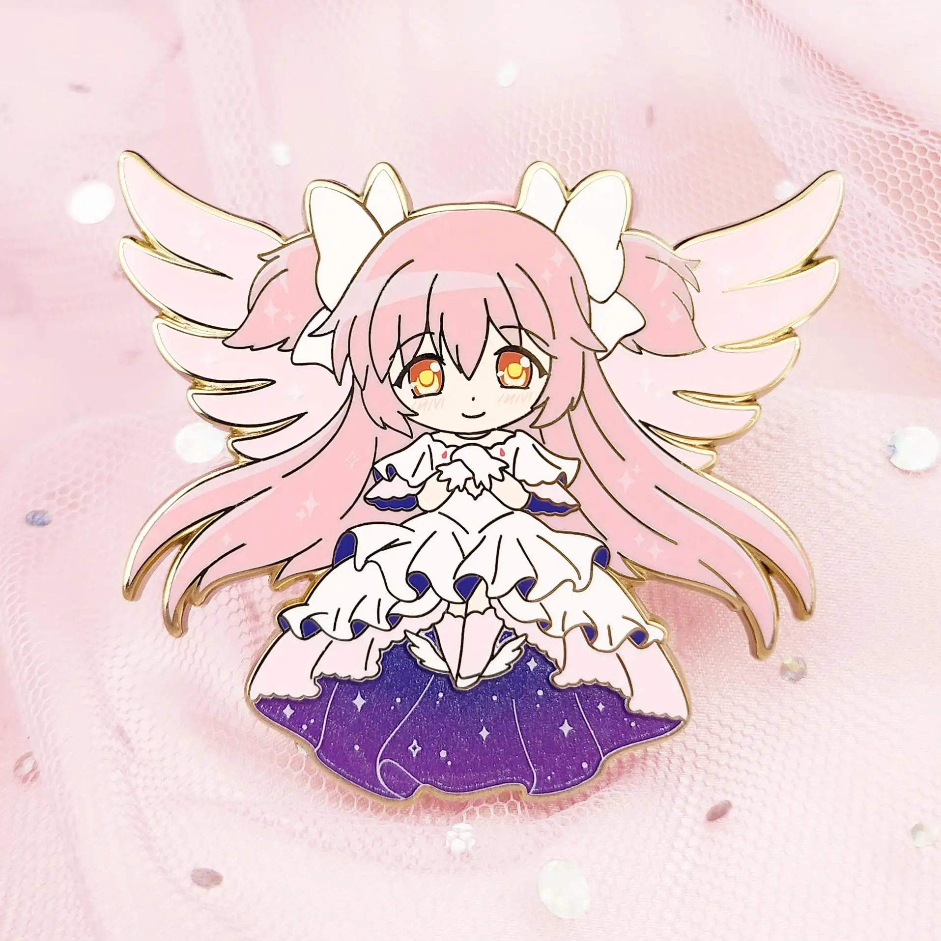 Ultimate Madoka Chibi Enamel Pin