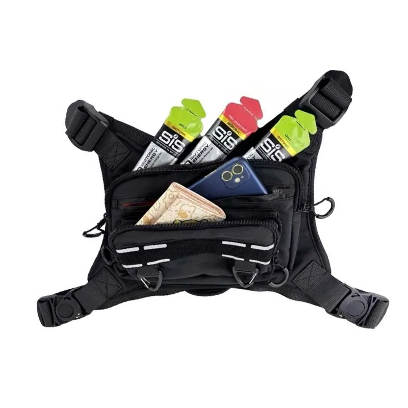 Bolsa de pecho táctica unisex ligera para correr y deporte exterior - imagen 4