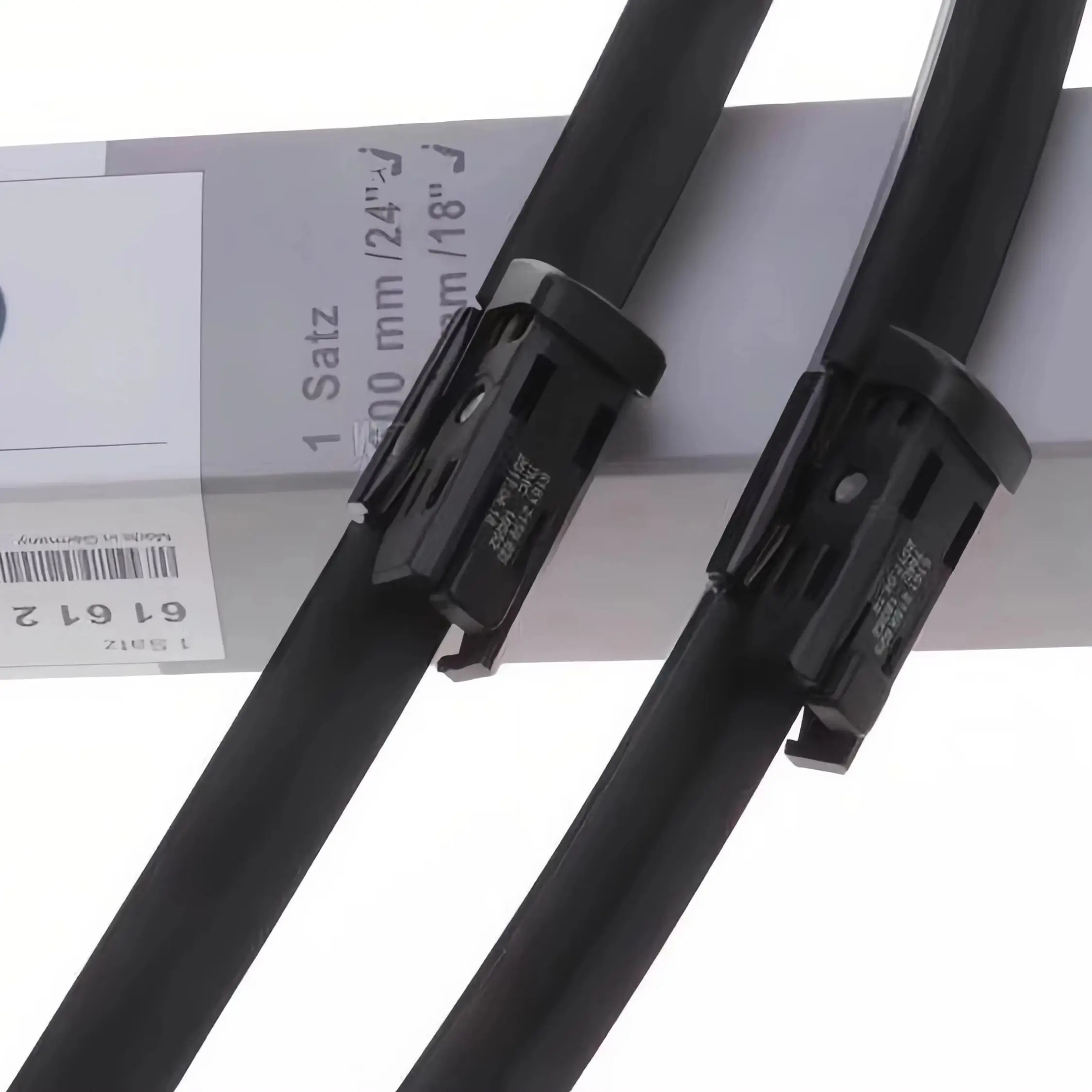 Button Windshield Wiper Blades Au-di Q2 Q3 8U 3F G2N Q4 Q5 8R FY Q6 Q7 4L 4M Q8 Silent Graphite Rubber Car Wiper Blade 1 Set