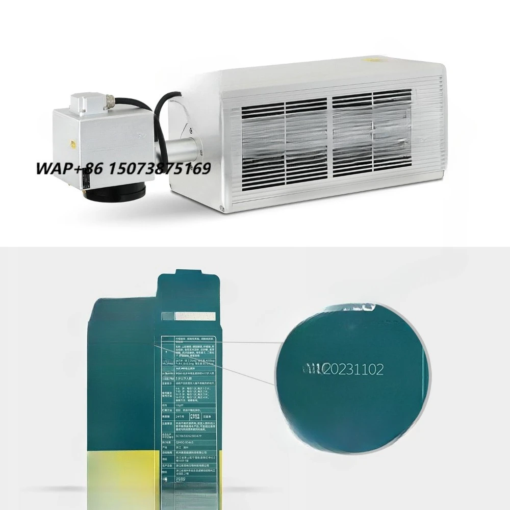 Desktop Easy to Operate 30W CO2 Marking Machine Carbon Dioxide Marker for Water Bottle Serial Numbers CE Approval