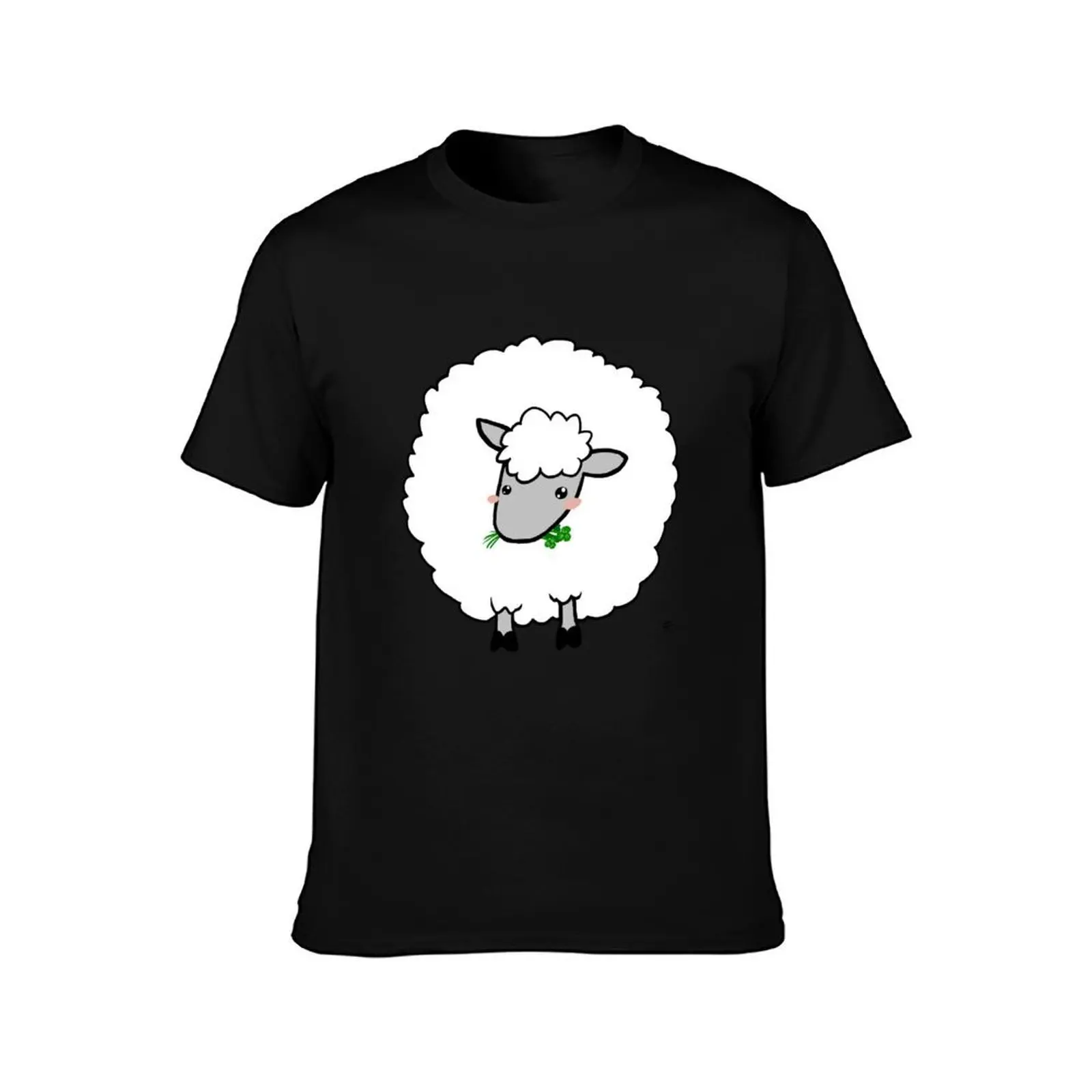 Sheepy Sheep T-Shirt Active Sports Short Sleeve Cotton Shirt T-Shirt
