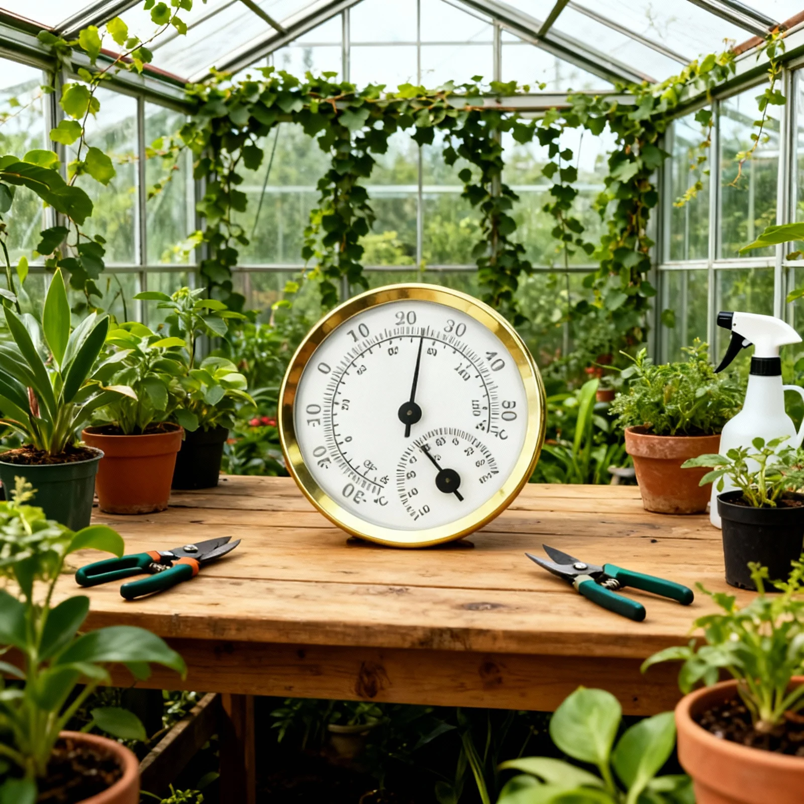 

Mini Hygrothermograph -30 To 50°C Analog Temperature Humidity Meter For Refrigerator Chiller Deep Freeze Durable Thermometer