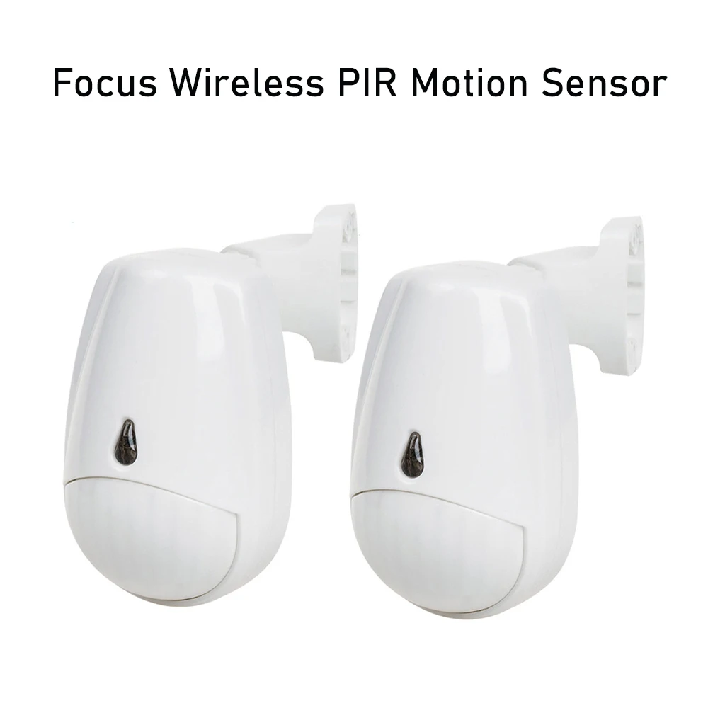 

2pcs/Lot 433mhz Pet Immune Wireless PIR Motion Sensor Anti Tamper for Focus Alarm Host ST-IIIB ST-VGT HA-VGW ST-V