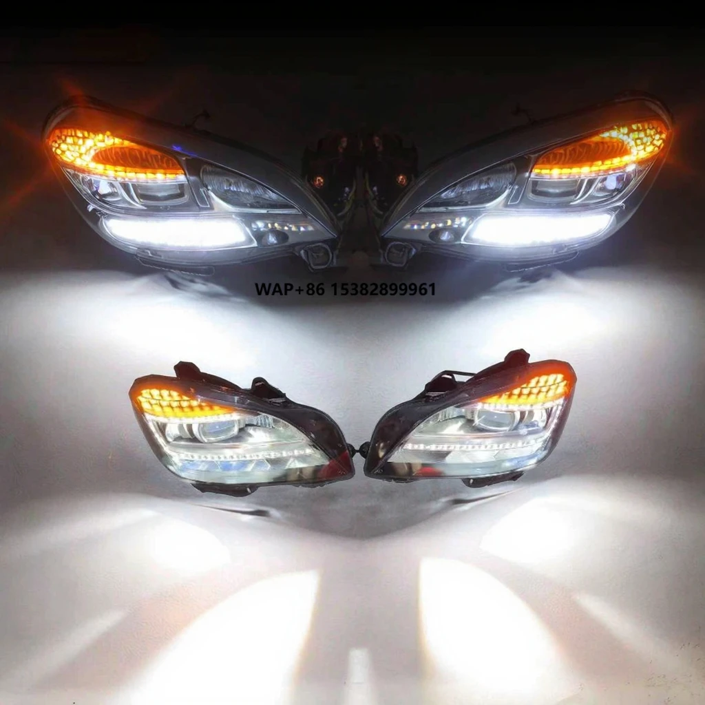 LED Headlight Assembly CLS300 W218 Modified High-end LED Daytime Running Lights Turn signal Lens Suitable for CLS