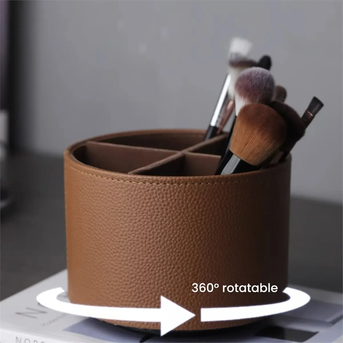 aa91-バスルームオーガナイザー-pu-メイクアップブラシ雑貨収納ボックス-ペンホルダー-口紅ホルダー-香水スタンド-ジュエリーボックス-a