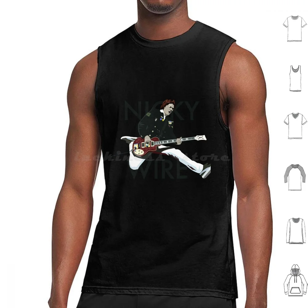 Nicky Wire. Manic Street Preachers. Tank Tops Vest Sleeveless Manic Street Preachers Street Preachers Manic Band Manic