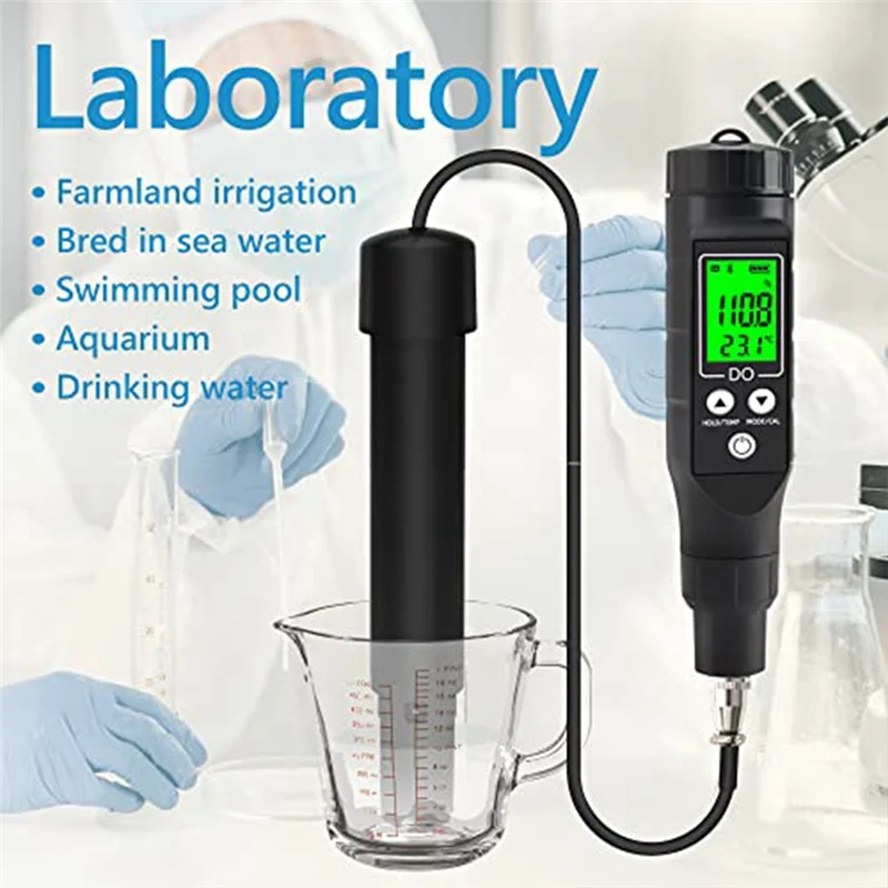 

YOST-Smart Bluetooth Dissolved Oxygen Meter 0.0-30Mg/L Dissolved Oxygen Meter Range,Dissolved Oxygen Test Kit
