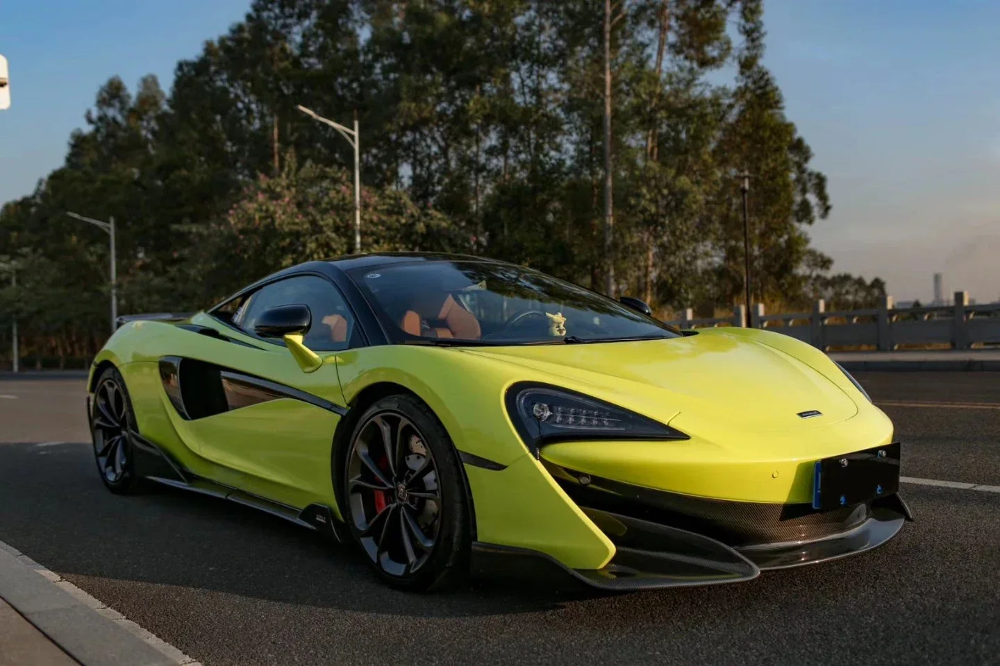 

Высокое качество 600LT стиль сухие автомобильные бамперы из углеродного волокна обновление комплекта до 540C/570S