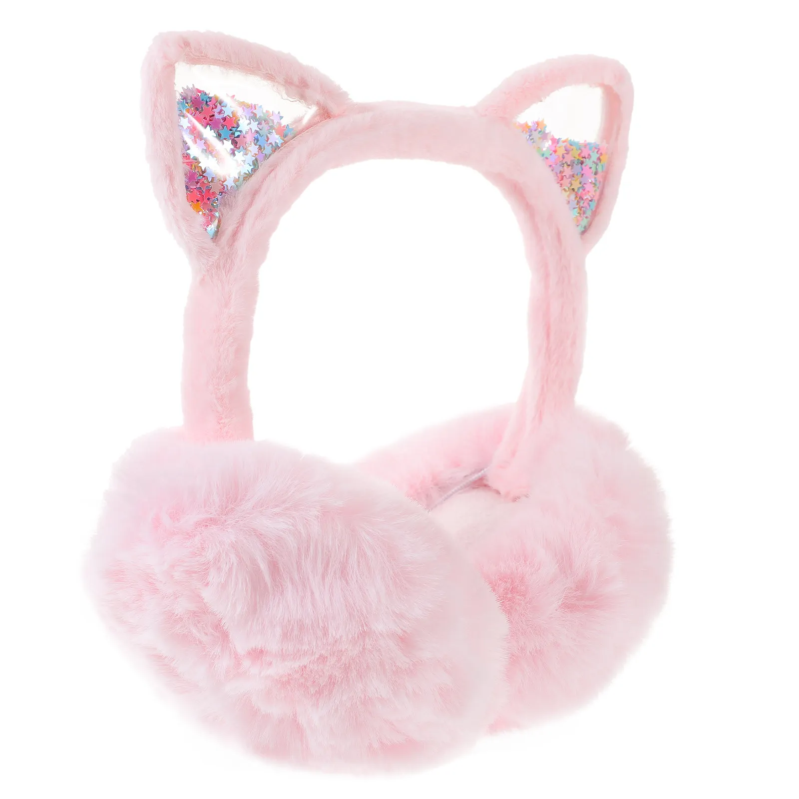 

Ear Muff Solid Acrylic Warm Ear Warmer Cold Weather Protection Foldable Design Winter Outdoor Ski Accessories for Girls Women
