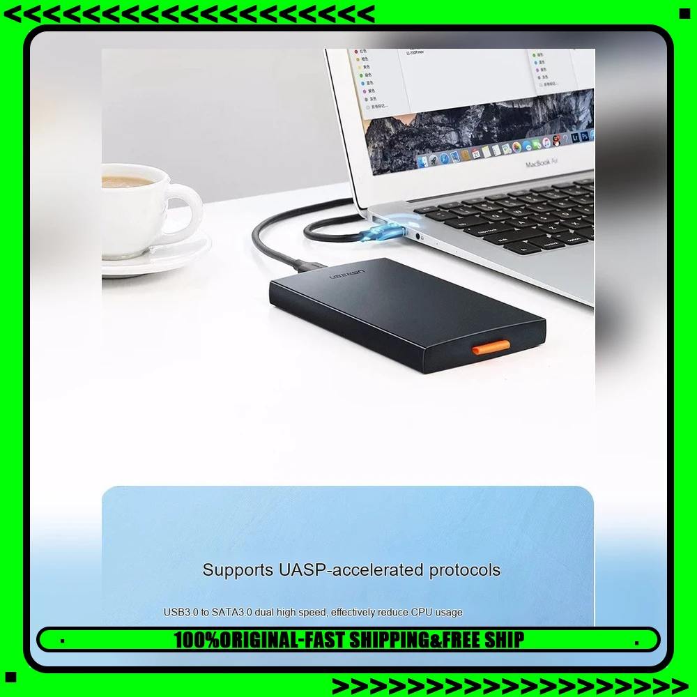 UGREEN 60353 CM237 2.5 Inch SATA HDD Enclosure USB 3.0 5Gbps External Hard Drive Case for SSD HDD