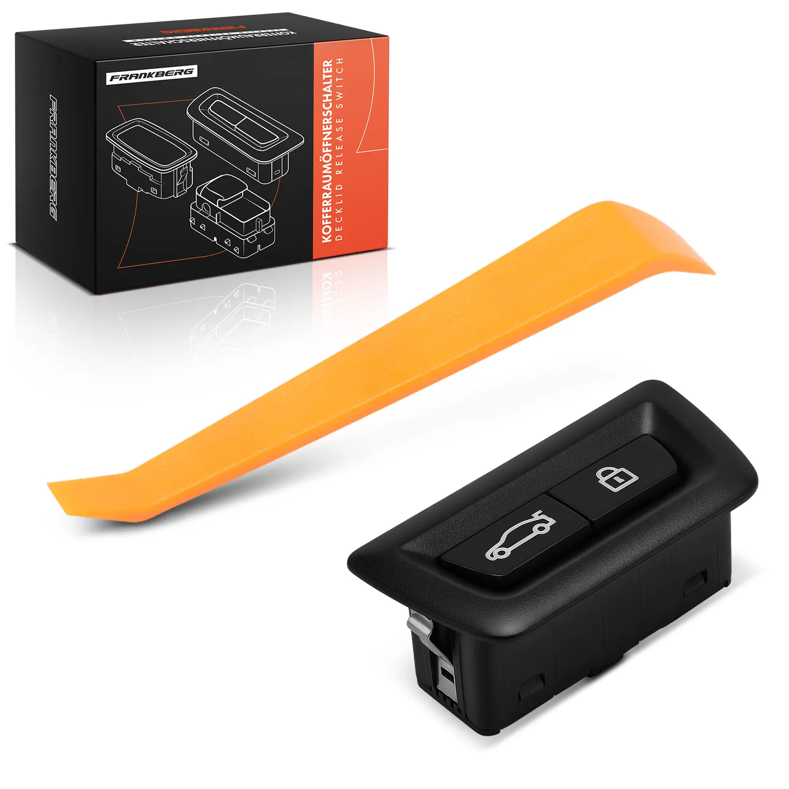 Frankberg 1x Achterschakelaar Achterklep ontgrendelen voor BMW F39 E83 F25 F97 G01 F26 F98 F15 F85 F16 61319162645 61319275121