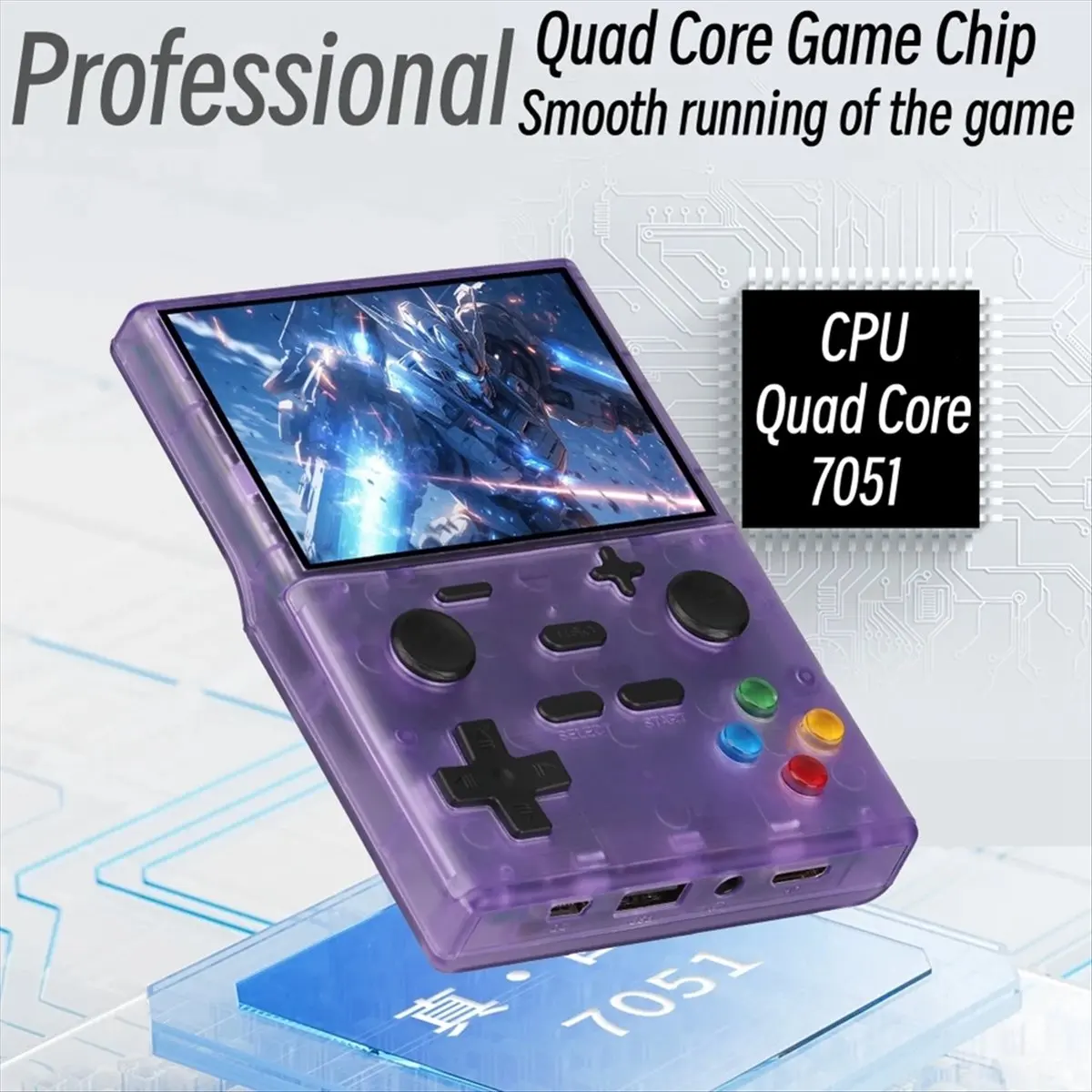 

T81C! Портативная игровая консоль XGB35, более 10000 игр, 3,5-дюймовый экран, Linux, поддержка двух игроков, аркадная игровая консоль для PS1 GBA A