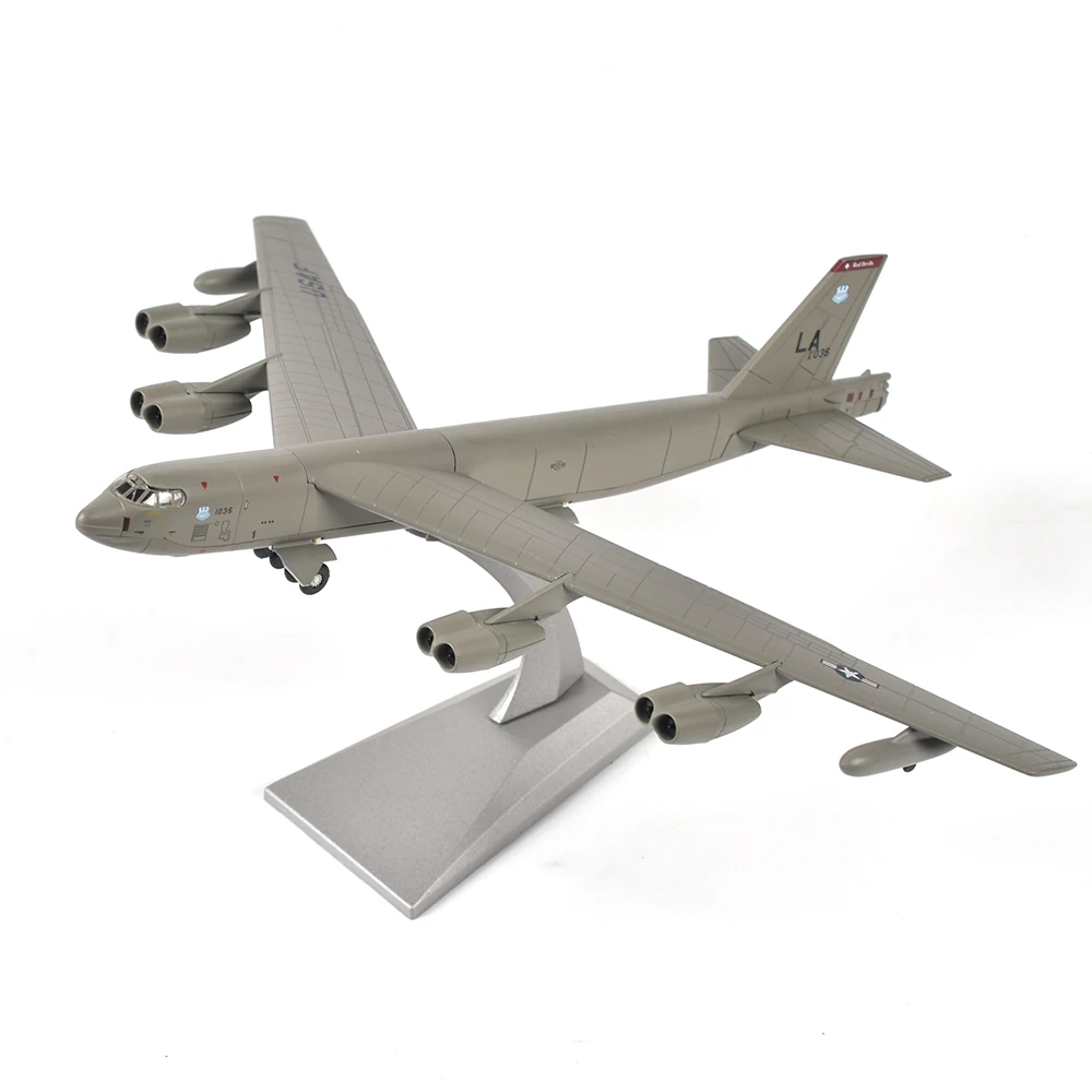 Jason Tutu 1/200 Schaal Gelegeerd Model Diecast B52 Bommenwerper Militaire Jager B-52 Vliegtuig Model Drop Shipping