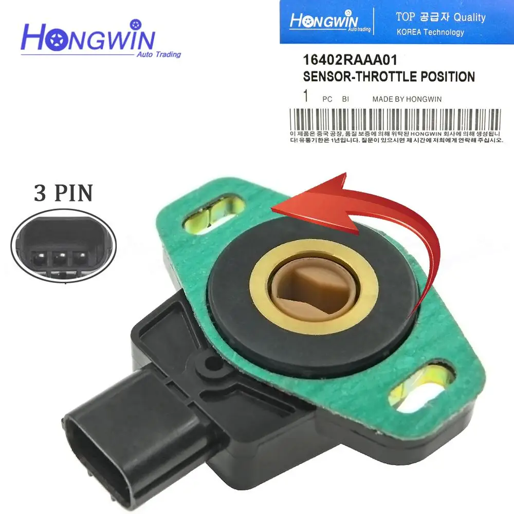 

16402RAAA01 New Throttle Position Sensor Fits Honda CR-V K series Accord Element Civic 16402-RAA-A00 16402-RAC-A01 16402-RAA-A01