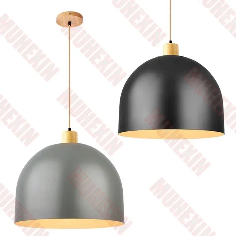 Wooden E27 Lamp Holder For Lamp Shade Hanging 1M/1.5M Cable Wire For Ceiling Chandelier Base Ceiling Pendant Light Fixture