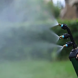 Püskürtme memesi atomizer tek / çift / üç kafa, meme, bahçe, bitkiler, çiçekler, misting sulama, püskürtücü, sulama aracı Nozulda ilk 10 satış, püskürtme memesi, çift №1