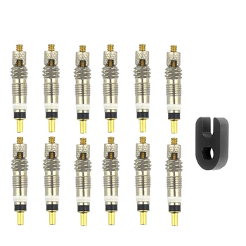 จักรยานที่ถอดออกได้ Presta วาล์ว Core จักรยานเปลี่ยนทองเหลือง Tubeless Core Remover เครื่องมือสําหรับ Tubeless สําหรับ MTB จักรยาน