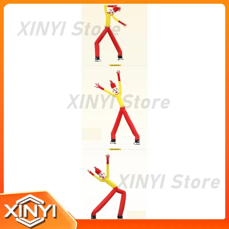 for 4m Custom Sky Dancer Advertising Inflatable Air Dancer Popular Inflatable Advertising Man