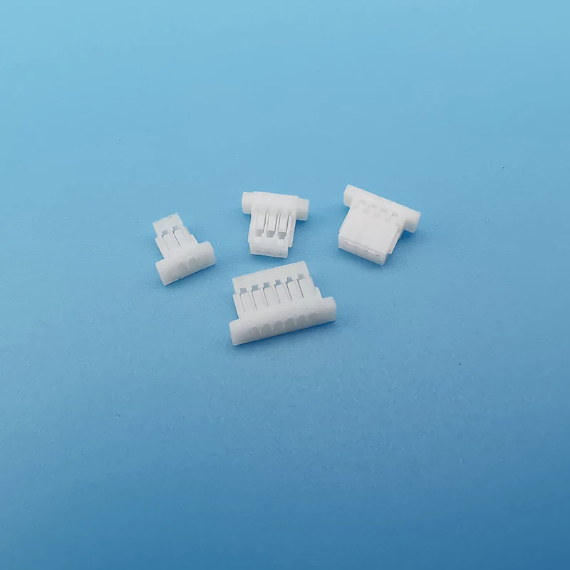 100Pcs/lot JST SH 1.0mm Pitch Male Plug / Female Socket Housing Connector 2 3 4 5 6 7 8 9 10Pin Vertical/Horizontal Type Shell