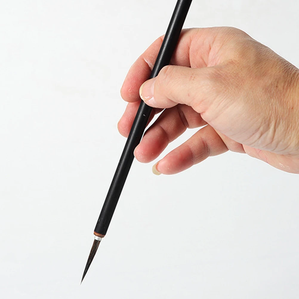 

Paint Brushes Ceramic Painting Pen for Detail Small Miniature Fine Detailing Black