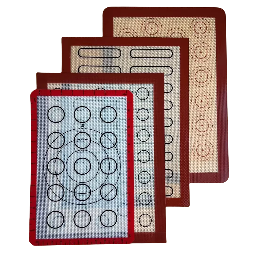 Silicone Baking Mat - Reusable Oven Baking Tray - Can Bbtain 3 Colors Non Stick Fast Simple And Easy To Clean Holiday Gifts