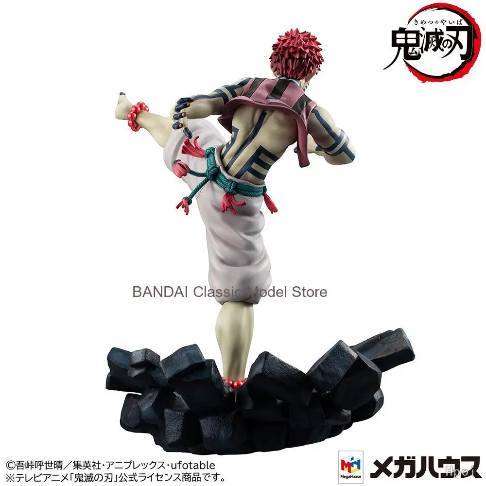 100% Original in Stock MegaHouse G.E.M.Series Blade of Demon Destruction Akaza Anime Figure Collection Series  Model Toys