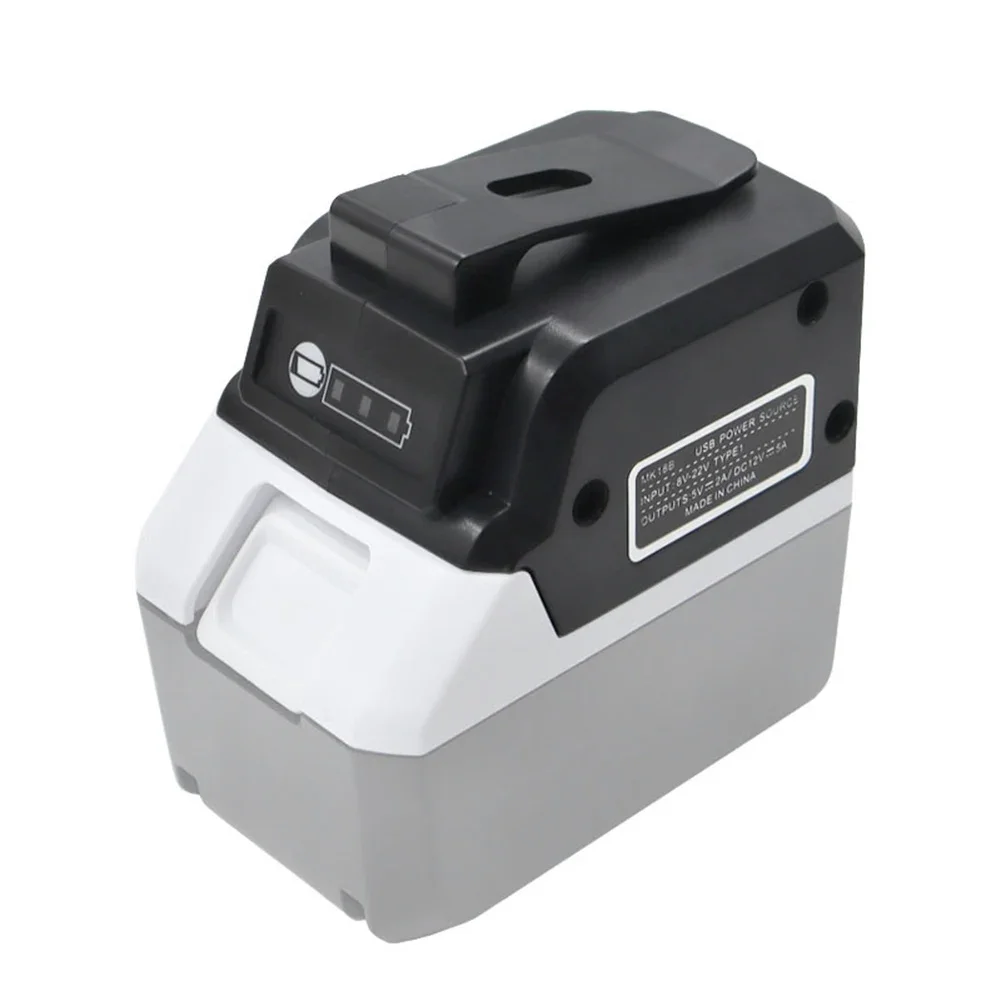 

MK18B Battery Adapter For 18V Lithium-ion USB Chargers With A 12V DC Output For Charging And Powering USB Ports.