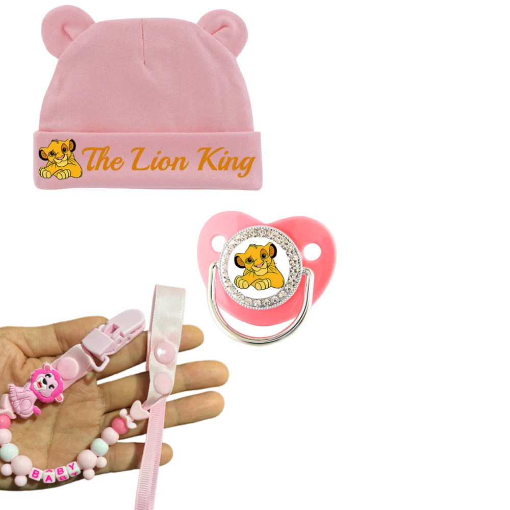 Baby Soothing Nipple Cartoon Pattern Baby Hat Newborn Soothing Nipple Clip Exquisite Gift for Newborn Feeding Baby Photography view 5
