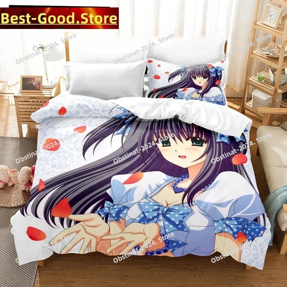 3D Kawaii Girls Yae Sakura (Shuffle!) 3D Print Comforter Bedding Set,Duvet Cover Bed Set Quilt Cover Pillowcase,King Queen Size