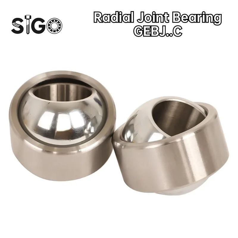 1pcs  GEBJ 5 6 8 10 12 14 16 18 20 25 30 C Self-lubricating Radial Joint Bearing 5x13x8 6x16x9 8x19x12 10x22x14