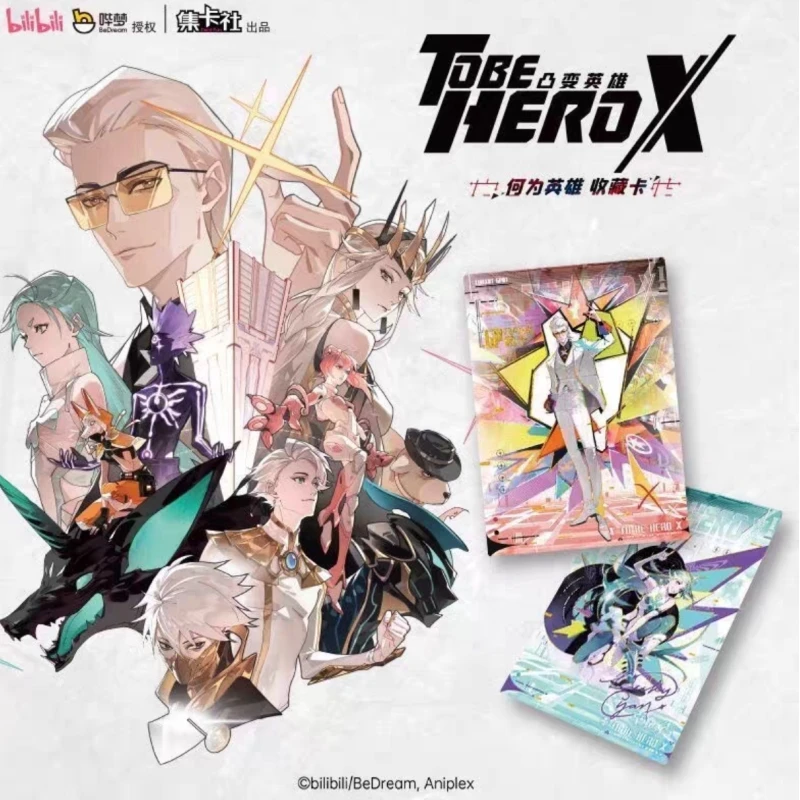 New Genuine Convex Transformation Hero X What Is Hero Acrylic Collect Kanas Lucky Green Peripheral Signature Edition Card Gifts