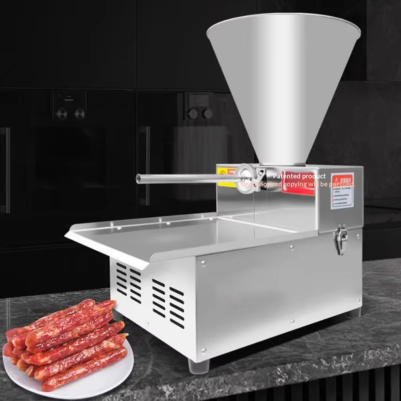 

Commercial Automatic Electric Sausage Stuffer Filling Machine Stainless Steel Meat Stuffer