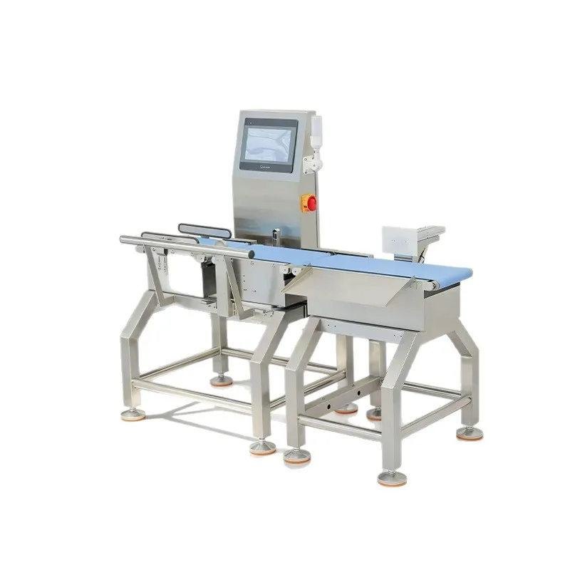 Online check weighing scale weight detection, automatic weighing machine less and more weight detection machine