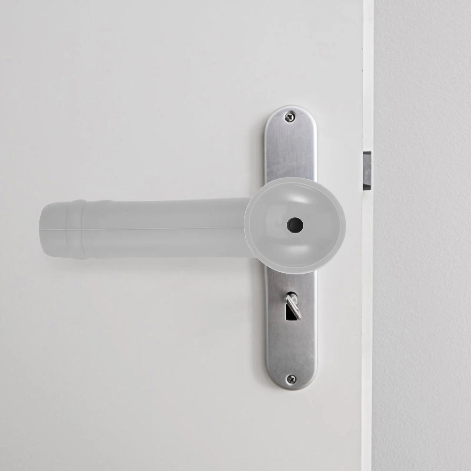 

Silicone Door Handle Cover Anti-Slip Stain Resistant Impact Protection For Home Office Cabinet Drawer Knob Protector
