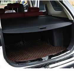 Rear Parcel Shelf Car styling For Mitsubishi Outlander Trunk Cover Material Curtain Rear Curtain Retractable Spacer Rear Racks