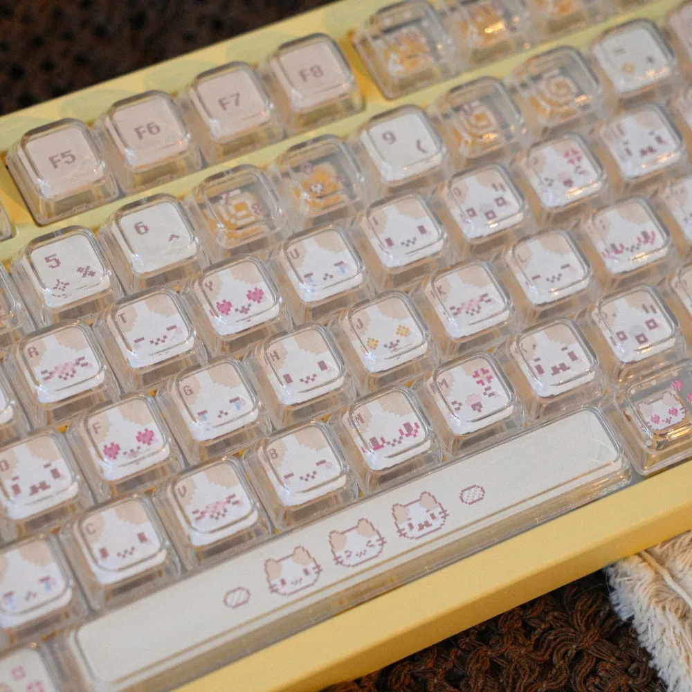 MAIMOOO Keycap Pixel Xiaomi Cute Series XDA High UV Technology PC Material Mechanical Keyboard Keycap