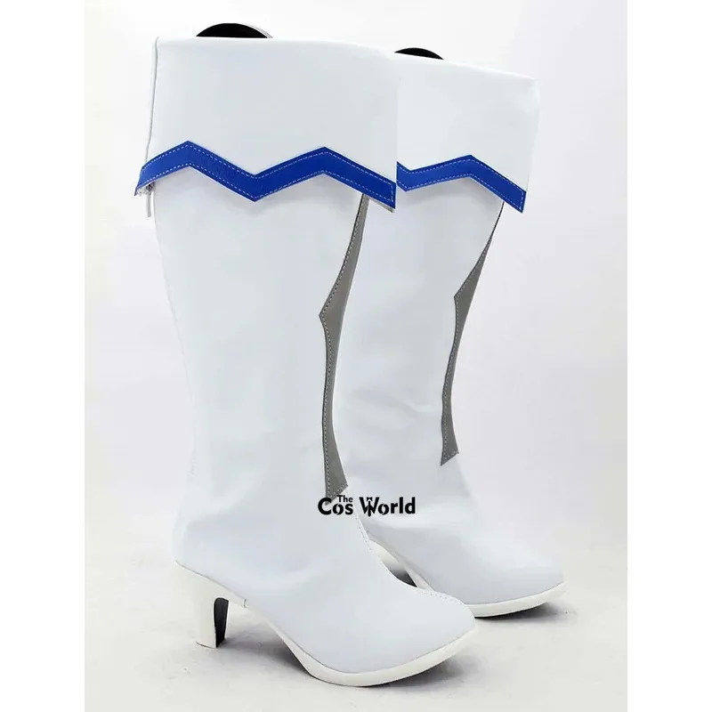 

qq681Sword Art Online ALO Юки Асуна Аниме Настроить Косплей Туфли на высоком каблуке Сапоги