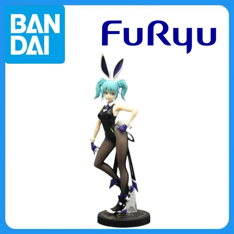 在庫あり正規品-furyu-piapro-キャラクター初音ミク-bicute-bunnies-ストリートバイオレット-ver-アニメフィギュア-ガレージキット-アニメ漫画