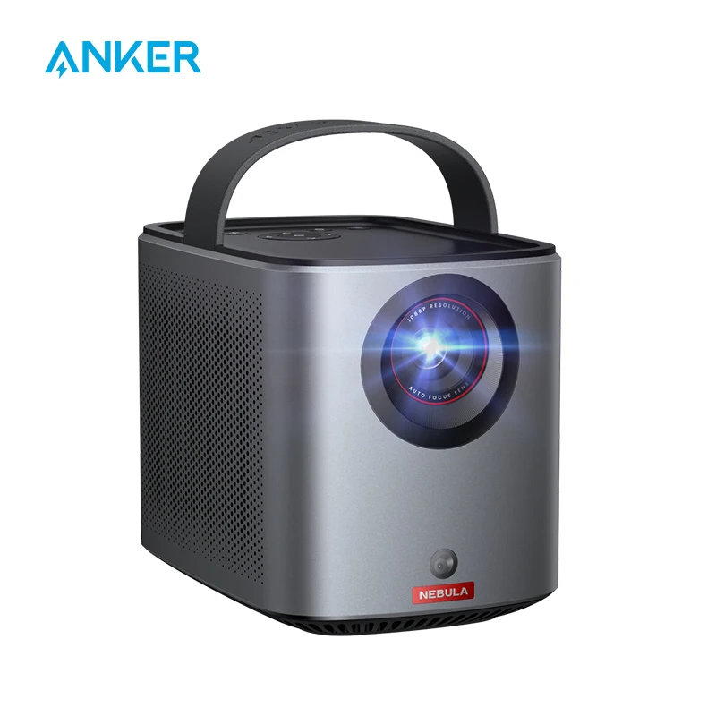 NEBULA by Anker Mars 3 Air GTV Projector Netflix Officially Licensed Portable Projector 400 ANSI-Lumen Home Theater Projector