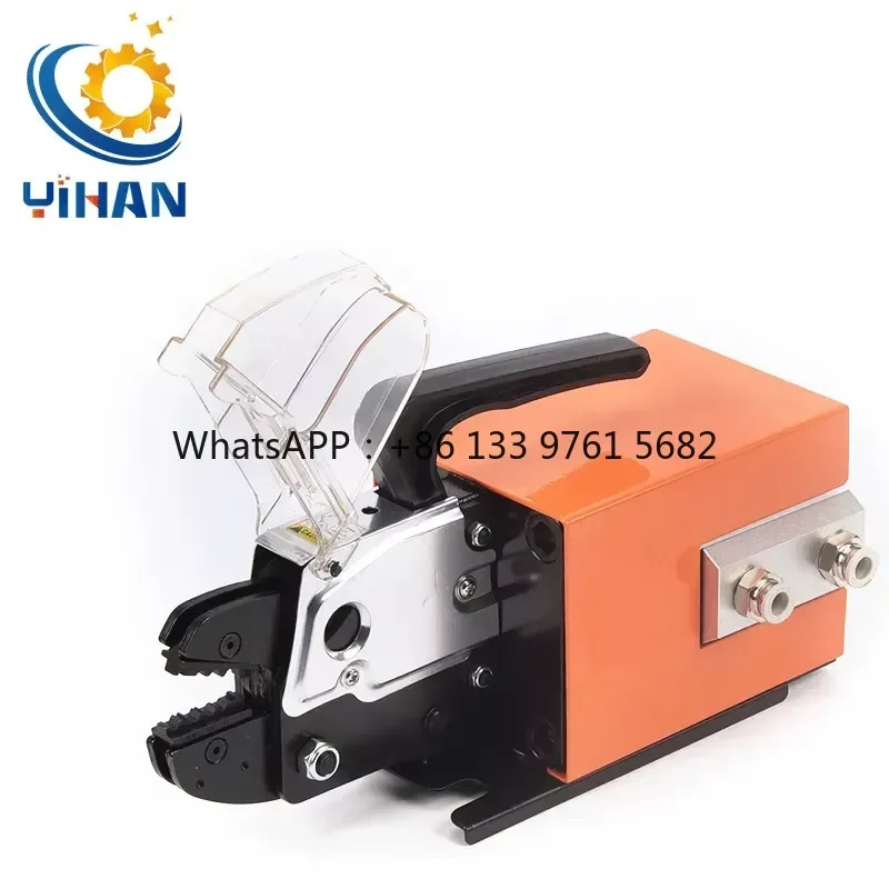 WSQ Yihan YH-AM-10 Portable Simple Operation Pneumatic Pre-insulated Terminals Crimping Machine Crimper 0.08-10mm2 Crimping
