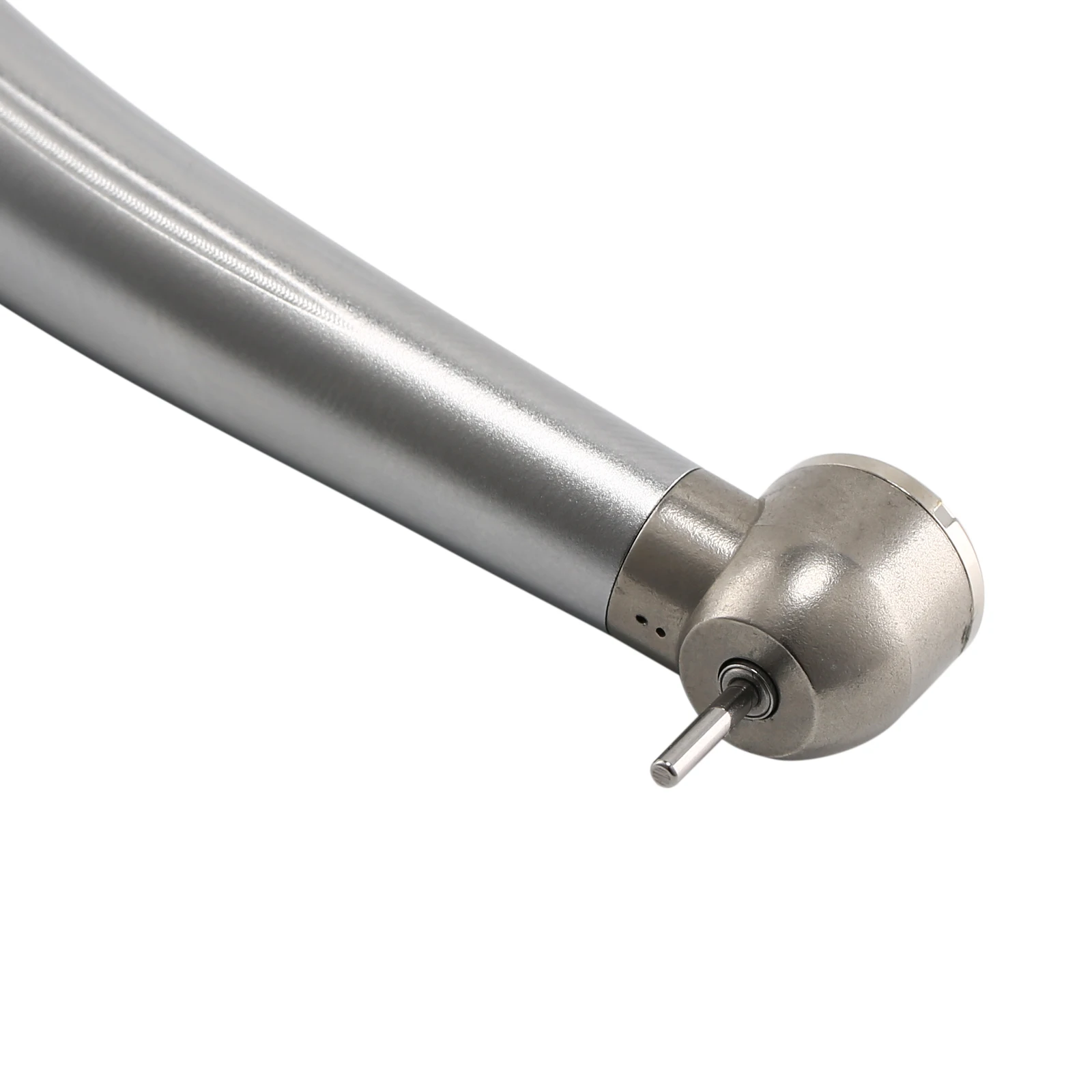10 pcs Dental 4 Hole Large Head Air Turbine High Speed Handpiece Push Button Large Head Stainless Steel