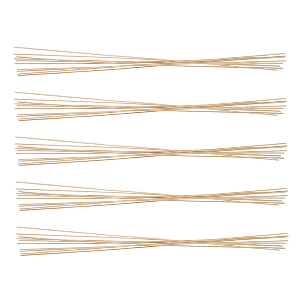 50 Stuks Kite Maken Materialen Bamboestokken Lange Lichtgeel Craft Strips Onvoltooide voor DIY Kite Frame Ondersteuning Staven Accessoires